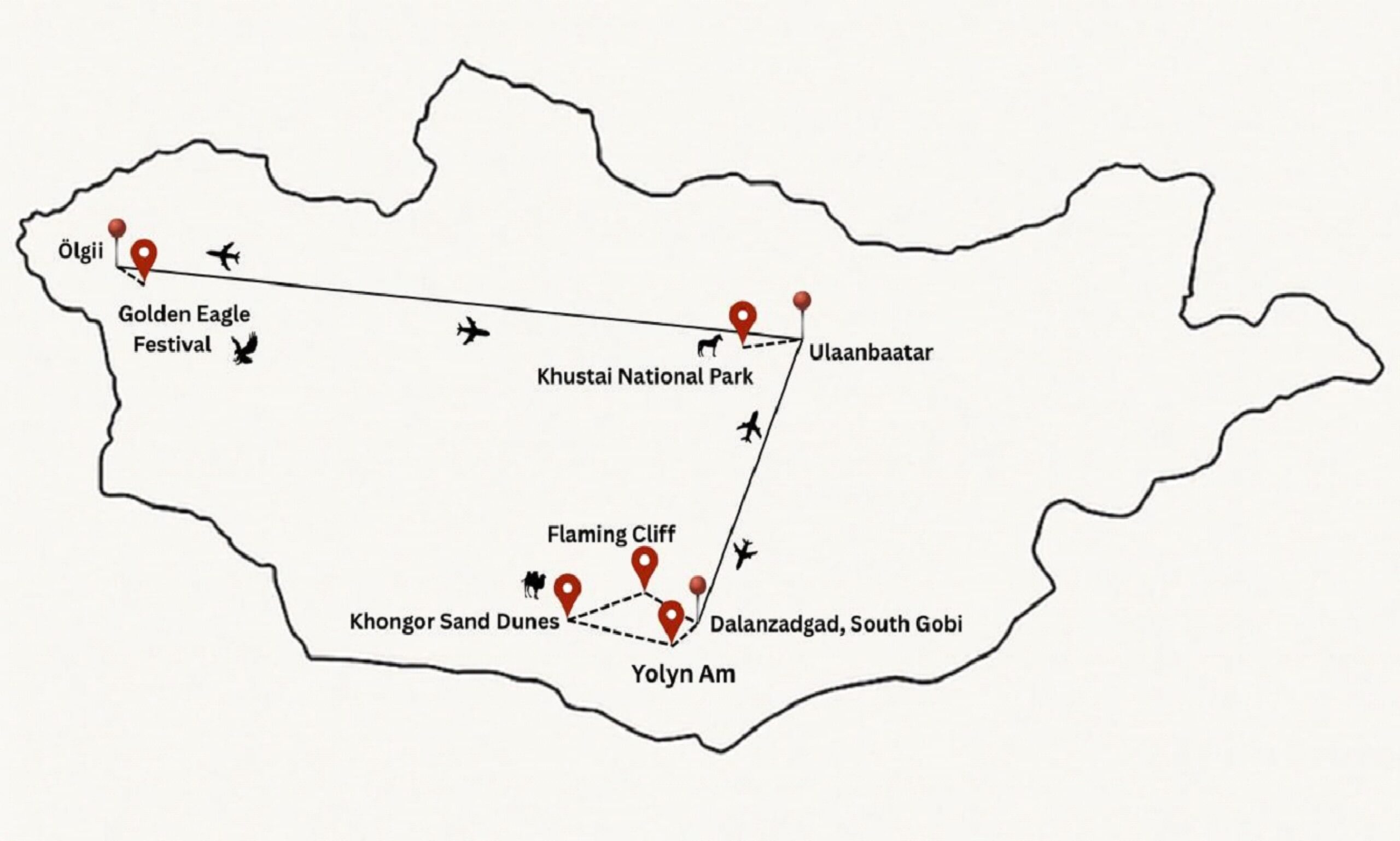 Itinenary Map